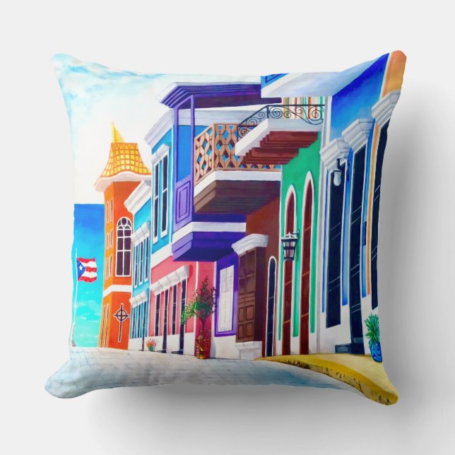 Almofada Puerto Rico Pillow (Frente)