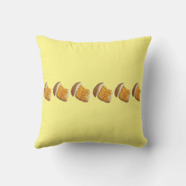 Almofada Puff Cheesy Patterned Travesseiro.