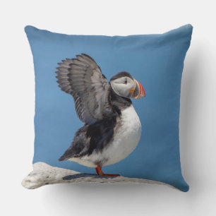 Almofada Puffin Atlântico em Machias, ME