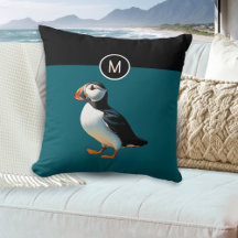 Puffin do Atlântico Ave Costeira Vida Selvagem Mon