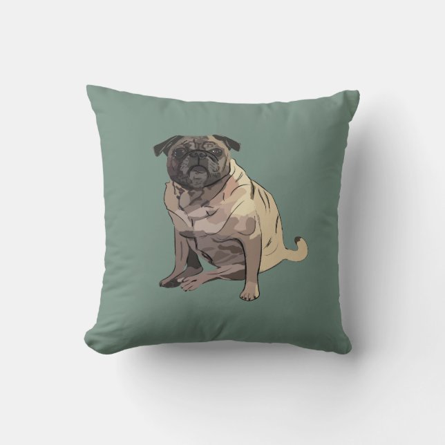 Almofada Pug (Frente)