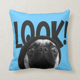 Almofada Pug colorido