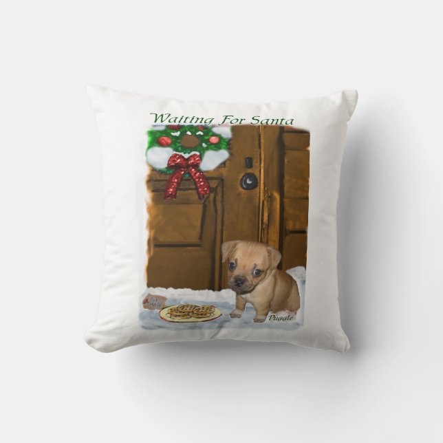 Almofada Puggle Christmas (Frente)