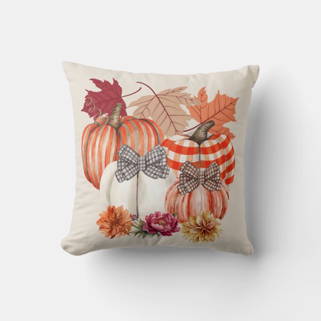 Almofada Pumkin Floral (Frente)