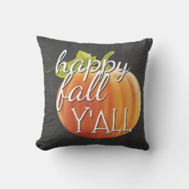 Almofada Pumpkin De Queda Feliz No Quadro