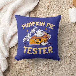 Almofada Pumpkin Pie Tester Ação de Graças