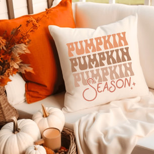 Almofada Pumpkin Season Groovy Retro