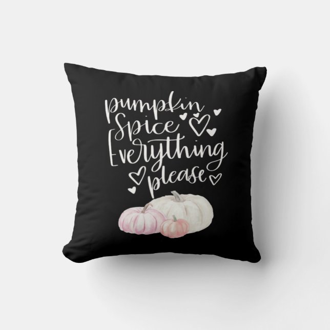 Almofada Pumpkin Spice All Sloth Halloween (Frente)