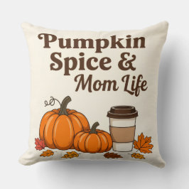 Almofada Pumpkin spice and mom life