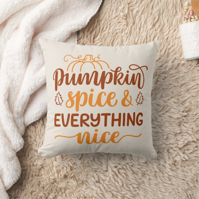 Almofada Pumpkin Spice e tudo de bom (Cobertor)