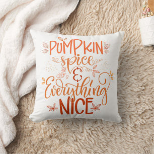 Almofada Pumpkin Spice e tudo de bom