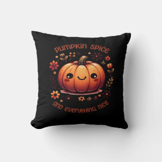 Almofada Pumpkin Spice E Tudo O Que É Bom Halloween Engraça