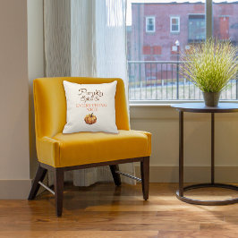 Almofada Pumpkin Spice e tudo o que é bom Travesseiro decor