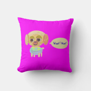 Almofada Puppy Magenta