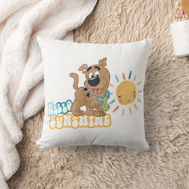 Almofada Puppy Scooby-Doo "Hello Sunshine" (Cobertor)