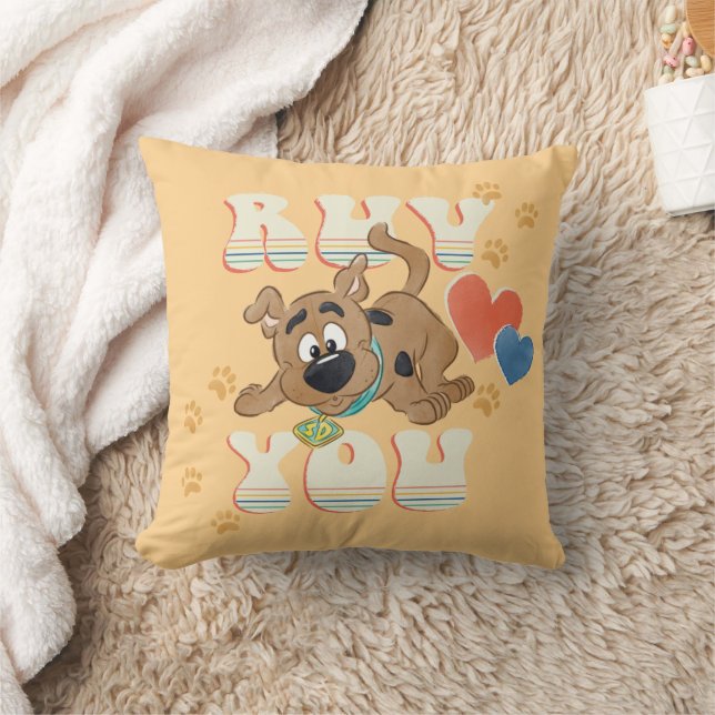 Almofada Puppy Scooby-Doo "Ruv You" (Cobertor)