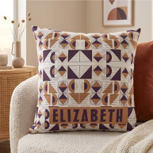 Purple and gold Aesthetic abstract Pattern