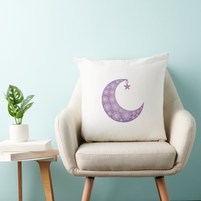 Almofada Purple Crescent Moon Pillow (Cadeira)