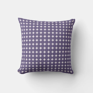 Almofada Purple Polka Dot Nursery Throw Pillow