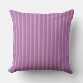 Almofada purple stripes pattern Throw Pillow