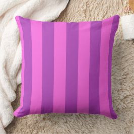 Almofada Purple Two Tone Stripes 