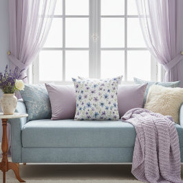 Almofada Purple Wildflower Meadow