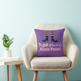 Almofada Púrpura do Pastel Póco Póco Póco no Dia das Bruxas