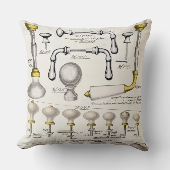 Almofada Puxadores da porta, de um catálogo de comércio de (Frente)