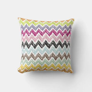 Almofada PxDezines ikat chevron/diy background
