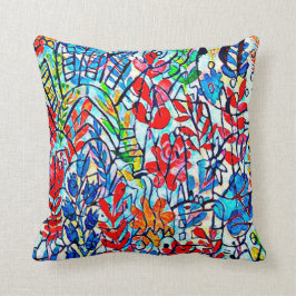 Almofada quadrada astral flores