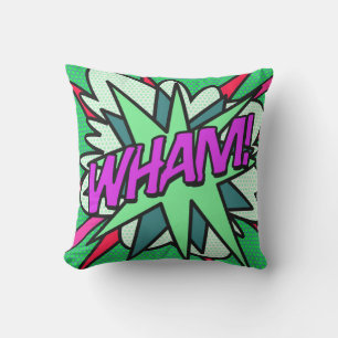 Almofada Quadrinho Divertido Moderno WHAM