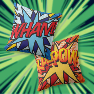 Almofada Quadrinho WHAM! KA-POW!