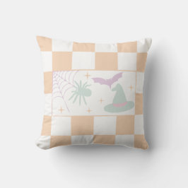 Almofada Quadro de Verificação da Estação de Spooky Roxo Ha