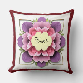 Almofada Quadro Decorativo da Flor