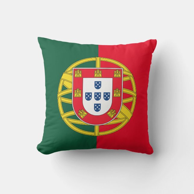 Almofada Qualidade da bandeira portuguesa (Frente)