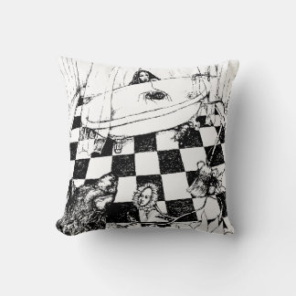 Almofada QUALQUER COR DE FUNDO! Escondendo-se do Travesseir