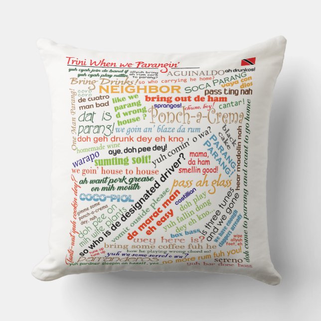 Almofada Quando pararmos o travesseiro (Frente)