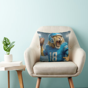 Almofada Quarterback Nº 18 Jogador De Futebol