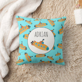 Almofada Quarto de Crianças Submarinas Cute