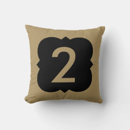 Almofada Quatrefoil: Número 2