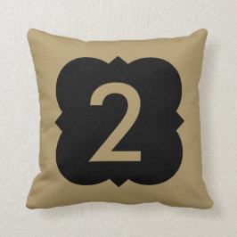 Almofada Quatrefoil: Número 2