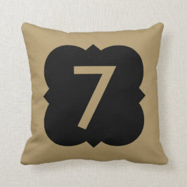 Almofada Quatrefoil: Número 7