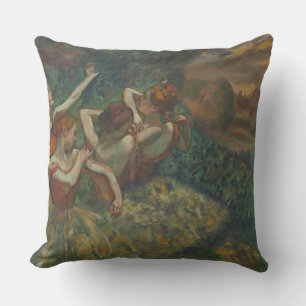 Almofada Quatro Dançarinos, Impressionista Pintura, Edgar D