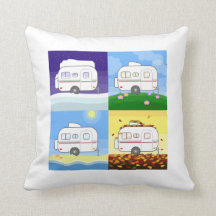 Quatro estações do travesseiro do Scamp