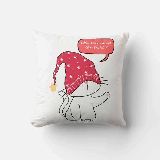 Almofada que apagou a luz (Frente)