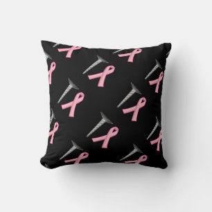 Almofada Que se lixe o Cancer da mama! Sobrevivente Humor