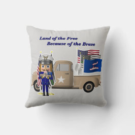 Almofada Quebra-cabeça Guarda costeira com pequeno caminhão