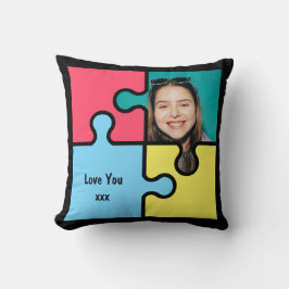 Almofada Quebra-cabeça romântico Perdida Piece Presente de 
