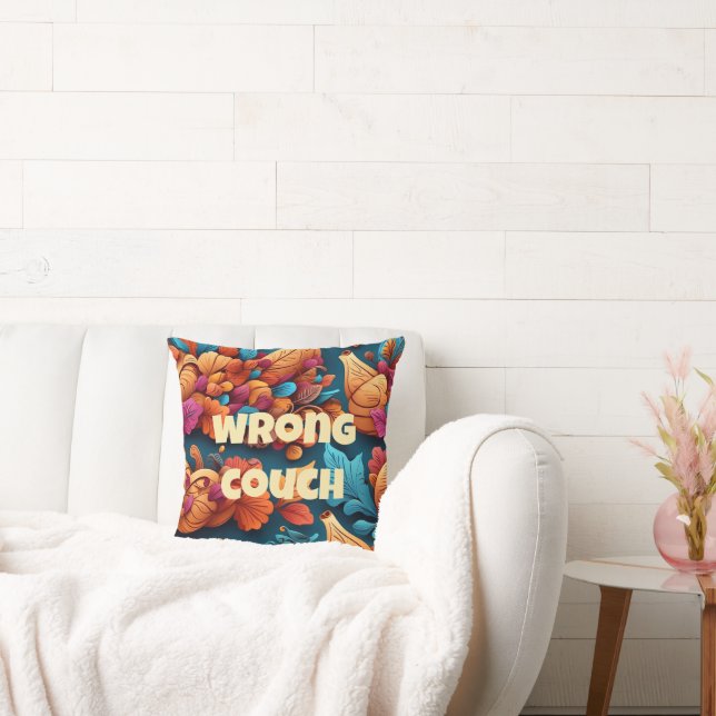 Almofada Queda decorativa do sofá errada (Sofá)
