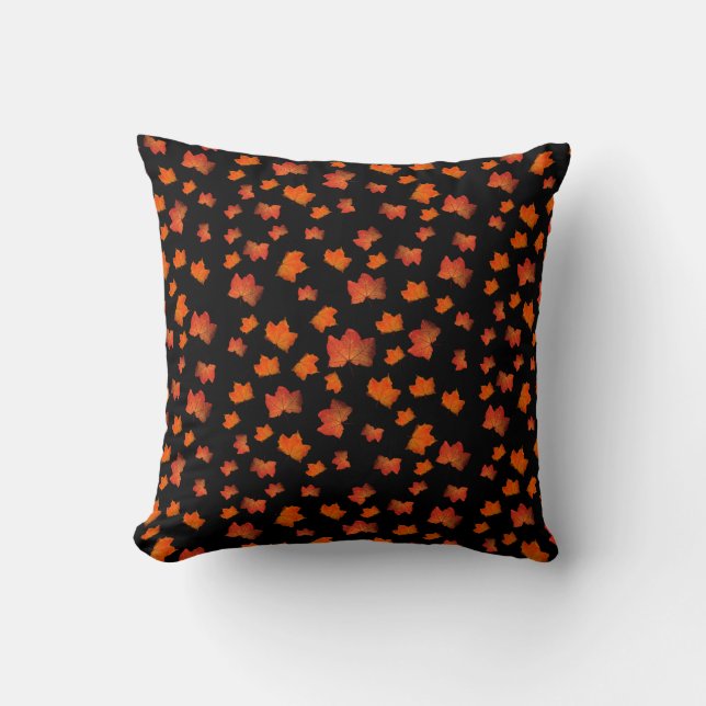 ALMOFADA QUEDA DEIXA ELEGANTE LEAF AUTUMN NATURE HALLOWEEN (Frente)